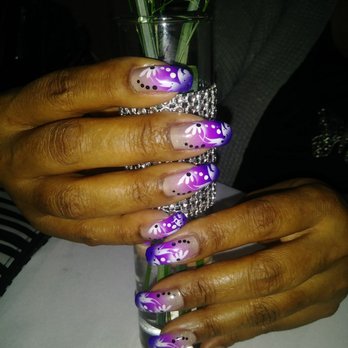 Nail Art - Purple is my fav color - Nail Salons Near Me - San Jose, California Nail Art - Purple is my fav color - Nail Salons Near Me - San Jose, California