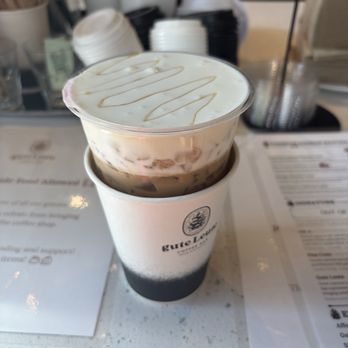 Gute Leute - Pink Salted Caramel Cream latte - Coffee & Tea Near Me - Arlington, Virginia