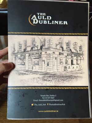 Menu photo 5 The Auld Dubliner Dublin, D