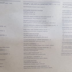 Brider - Menu