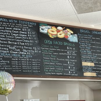 Clearwater Bagel - Menu as of Oct 24, 2024. - Bagels Near Me - Walnut, California