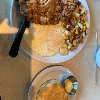 The Big Biscuit - Chicken fried steak - Breakfast & Brunch Near Me - Edmond, Oklahoma The Big Biscuit - Chicken fried steak - Breakfast & Brunch Near Me - Edmond, Oklahoma