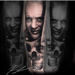 Studio 617 Tattoos - Hannibal Lecter by Kris Ford