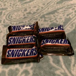 SNICKERS. (5 pack). $1.25. My favorite candy bars.