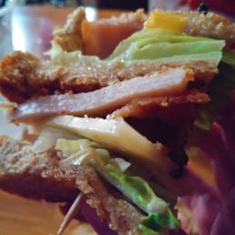 Glamour shot of my Club sandwich Glamour shot of my Club sandwich