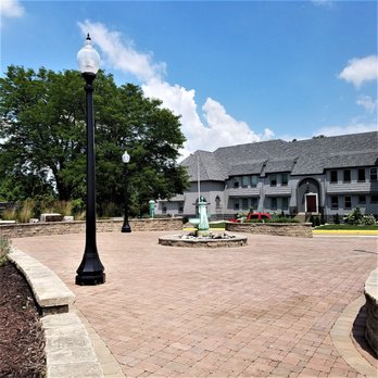 Tornado Memorial - view of the plaza - Landmarks & Historical Buildings Near Me - Monticello, Indiana
