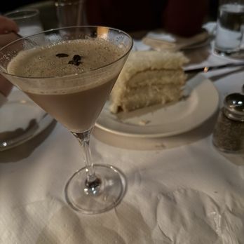 Hendrick's Tavern - Espresso martini and coconut cake - Bars Near Me - Roslyn, New York