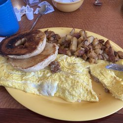 Sausage & Cheese Omelette