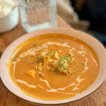 Fish Cheeks - Coconut Crab Curry. - Seafood Near Me - New York, New York