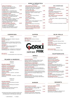 Menu photo 2 Café Datscha Mitte Berlin, BE Menu photo 2 Café Datscha Mitte Berlin, BE