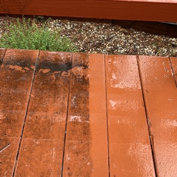 Cornerstone Construction - Pressure washing the decks for CORNERSTONE construction.. - General Contractors Near Me - Fairfield, California