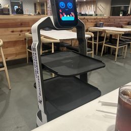 Robot delivers to your table
