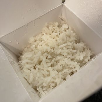 Noble Thai - Take out rice is not filled up all the way! - Thai Near Me - Chicago, Illinois Noble Thai - Take out rice is not filled up all the way! - Thai Near Me - Chicago, Illinois