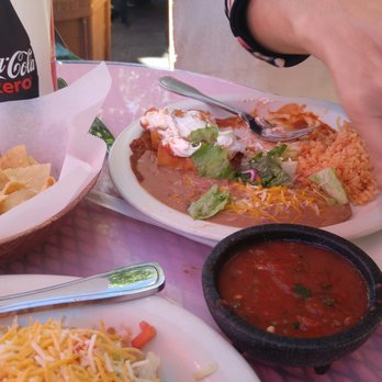 Mangos Mexican Cafe - Enchiladas, fresh salsa, & chips.... - Mexican Near Me - Mesa, Arizona