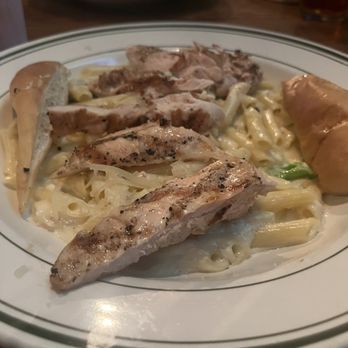 Five Points Public House - Grilled chicken Alfredo with broccoli - Pubs Near Me - Albemarle, North Carolina Five Points Public House - Grilled chicken Alfredo with broccoli - Pubs Near Me - Albemarle, North Carolina