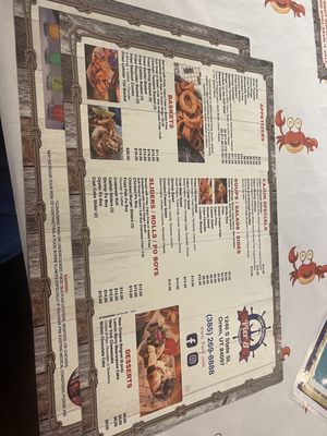 Menu photo 1 Pier 8 Orem, UT