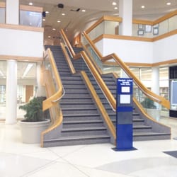 Plainfield-Guilford Township Public Library - Staircase to the second floor of the library