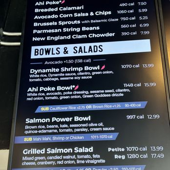California Fish Grill - Menu - Seafood Near Me - El Segundo, California
