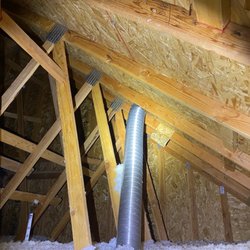 Reliance Roof Pros - Attic above bathroom