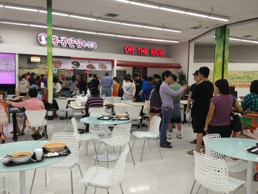 Food Court in Zion Market by null