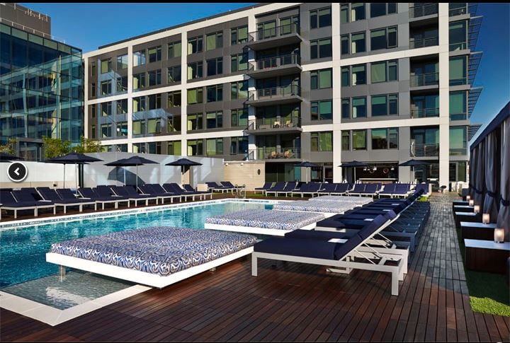 Penthouse Pool and Lounge - Yards