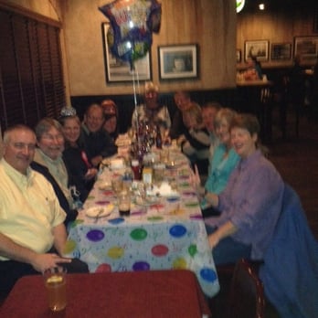 Crabapple Tavern - My Birthday party at the Tavern-I'm the one with the crown. - New American Near Me - Alpharetta, Georgia