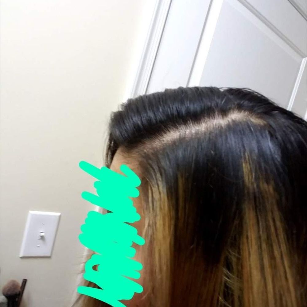 The Salon Professional Academy - Left side of head, even after correction attempt. Big patchy section right on top. Joanne refuses to believe it exists. - Hair Salons Near Me - Washington, DC, District of Columbia The Salon Professional Academy - Left side of head, even after correction attempt. Big patchy section right on top. Joanne refuses to believe it exists. - Hair Salons Near Me - Washington, DC, District of Columbia