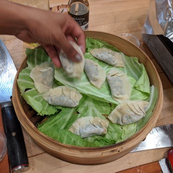 Sur La Table - Mushroom dumplings - Kitchen Supplies Near Me - Newport Beach, California