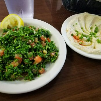 Aladdin Cafe - tabouleh and babaganouj. Simply awesome! - Mediterranean Near Me - Crowley, Texas
