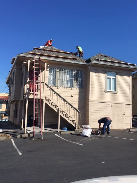 Slide of A L P Roofing