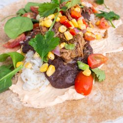 FreshCoast Health Food Bar - Barbacoa Beef Burrito