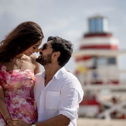 Villas Channel Productions - Engagement photography at South Pointe Beach, Fl. #miamiphotographer #engagementphotographer #miamibeachphotographer