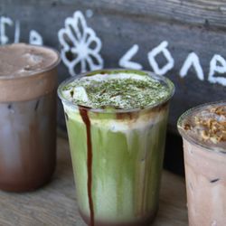 Killer Whale Creamery - Now serving matcha & chocolate drinks made with cacao.