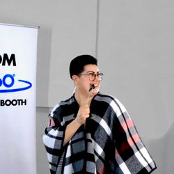 DDM 360 Photo Booth - Platform 360 in action.