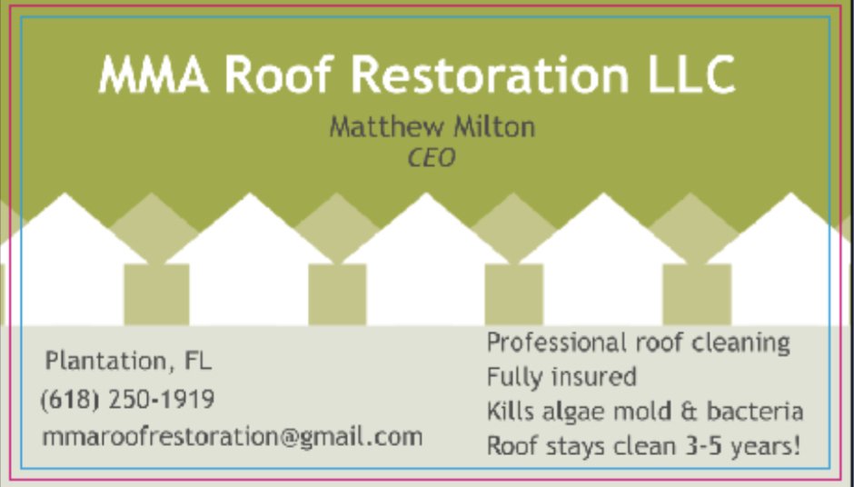 Slide of MMA Roof Restoration