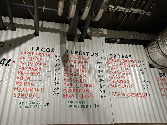 Menu photo 5 The Taco Stand San Diego, CA