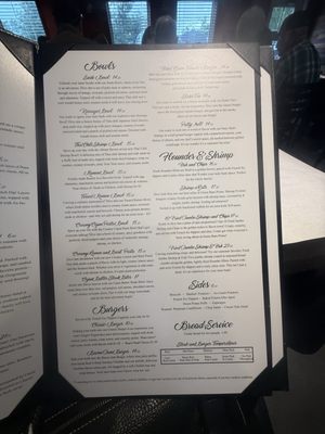 Menu photo 1 Green Barn Prime Trenton, FL