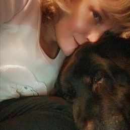 Me and my 17-year-old protector and son they're not just dogs they're family. Me and my 17-year-old protector and son they're not just dogs they're family.