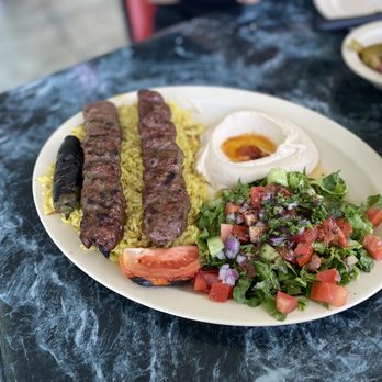 Kobee Factory - a plate of food on a table - Middle Eastern Near Me - Van Nuys, California