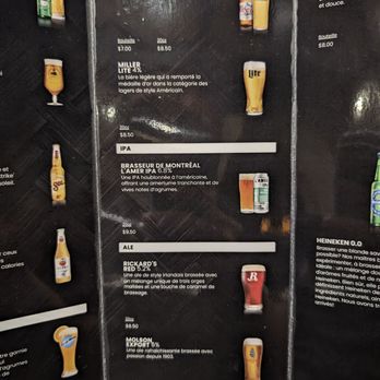 Madisons - a menu for beer and other beverages - American Near Me - Laval, Quebec Madisons - a menu for beer and other beverages - American Near Me - Laval, Quebec