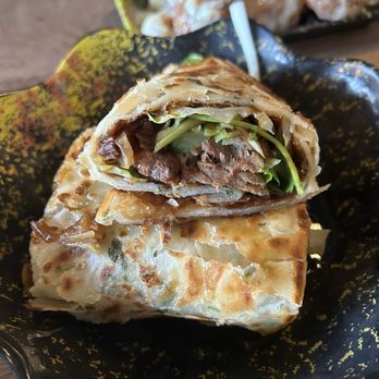 Dumpling The Noodle - Jajang Beef Pancake Roll - Noodles Near Me - Seattle, Washington