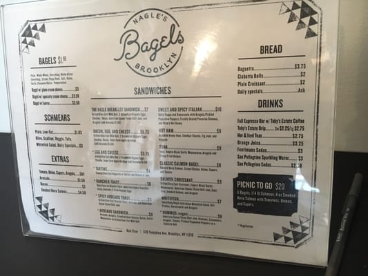 Menu photo 6 Nagle's Bagels Bedford-Stuyvesant, NY Menu photo 6 Nagle's Bagels Bedford-Stuyvesant, NY