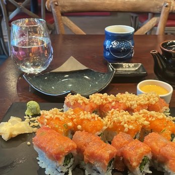 Wabi Sabi - Spicy Tuna Spicy Tuna w/ crunch S picy Salmon w/ crunch - Japanese Near Me - Bloomfield, New Jersey Wabi Sabi - Spicy Tuna Spicy Tuna w/ crunch S picy Salmon w/ crunch - Japanese Near Me - Bloomfield, New Jersey