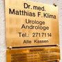 Photo of Dr. med. Matthias F. Klima