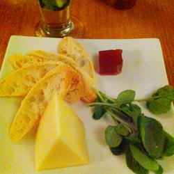 Banque Oyster Bar & Eatery - Amazing Comte cheese platter at Banque