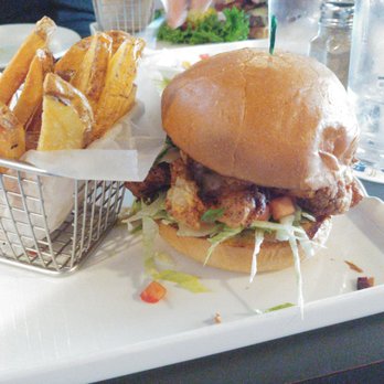 Town Tavern - Fried chicken sandwich - $14 as of 8/2019 - Pubs Near Me - Arlington, Massachusetts