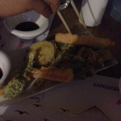 Restaurant Sushi Bar Minato Lanzarote - Tempura de verduras, exquisito plato vegetariano.