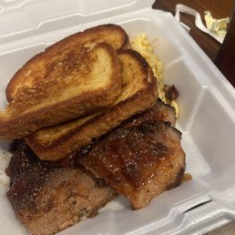 I couldn't finish. That was the leftovers