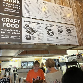 Rise Up Coffee - Menu and counter - Coffee & Tea Near Me - West Ocean City, Maryland Rise Up Coffee - Menu and counter - Coffee & Tea Near Me - West Ocean City, Maryland