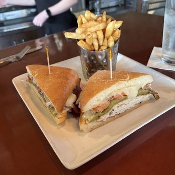 Mike's Grillhouse - Turkey Melt w/ Fries - American Near Me - Modesto, California